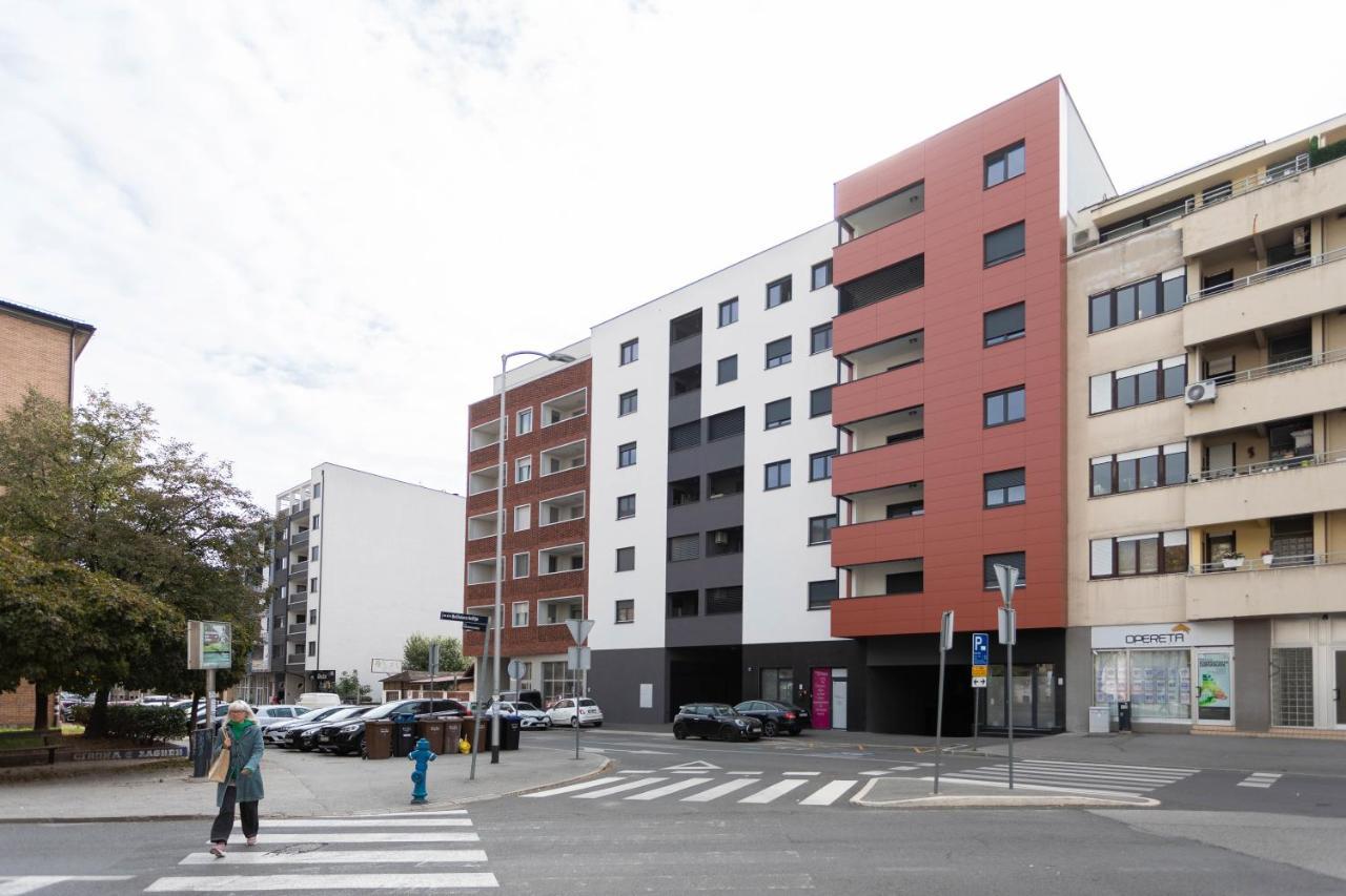 Design 2Bdr Apartment With Balcony- Free Parking Záhřeb Exteriér fotografie